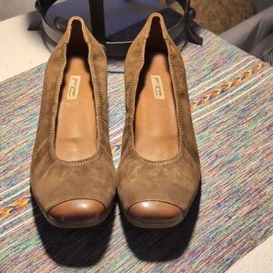 Brown Suede Women's Shoes